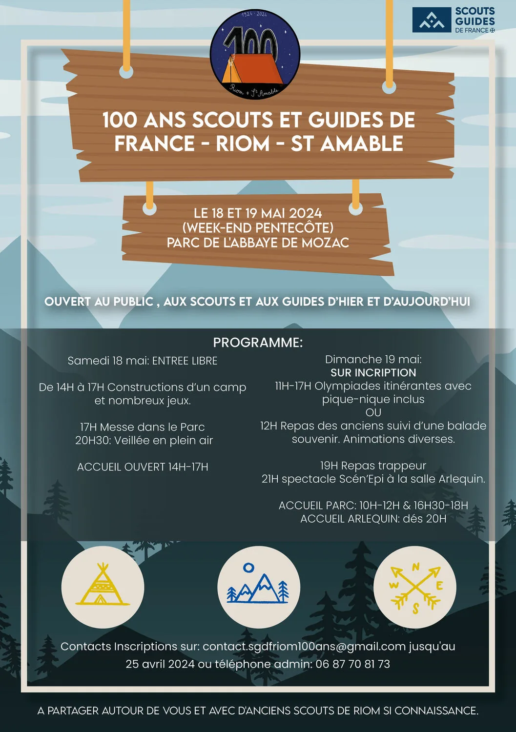 Support physique — flyer